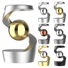 Gravity Defying Kinetic Desk Toy Levitating Desk Toy Solid for Office Desk Decor