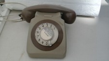 Vintage Grey Rotary Dial