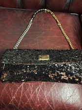 Dolce And Gabbana charles glitter handbag 
