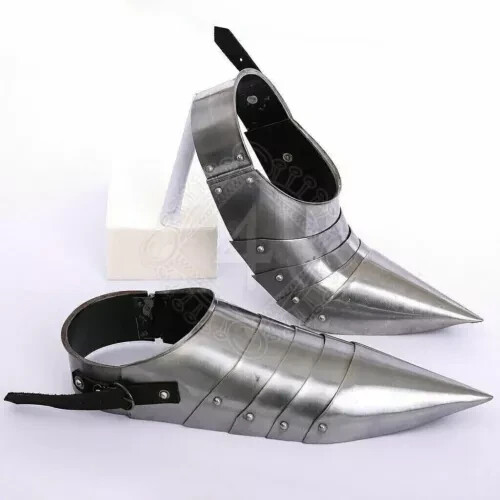 Foot styled shoes medieval - shoes,