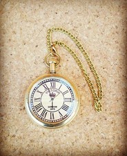 Decorative Brass Pocket Watch