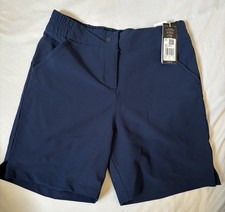 BRAND NEW with tags. Adidas WOMEN'S ULTIMATE365 BERMUDA SHORTS Navy, Size Small