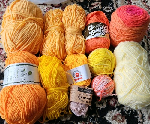 Knitting crochet wool yarn - knitting,