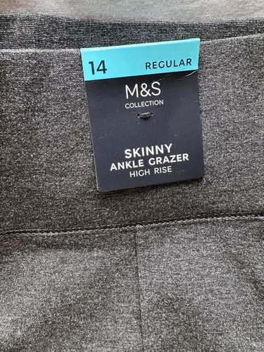 Grey skinny leggings - m&s,