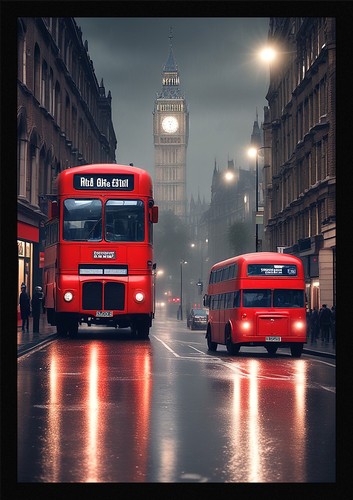 Epic london skyline framed - epic,
