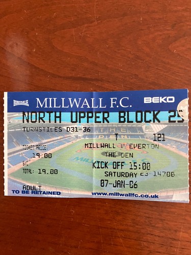 Millwall everton cup - everton,