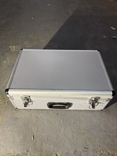 Aluminium flight carry case - aluminium,