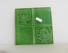 Victorian Ceramic Tile Vintage