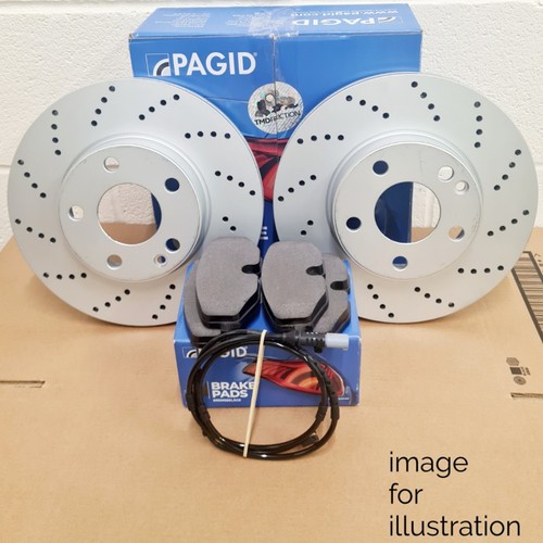 Pagid front drilled - pagid, brake