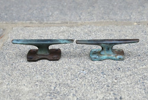Brass bronze boat - 2x,