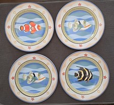 Set Of 4 Oneida Sakura Coral