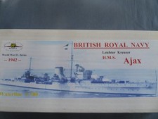 Rare HP Models HMS Ajax 1942