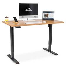 Electric Standing Desk, Oak