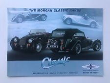 Morgan Classic Range Brochure Anniversary 4/4, Plus 4, 4 Seater, Roadster.