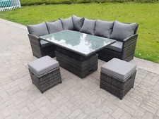 Fimous corner rattan garden - corner,