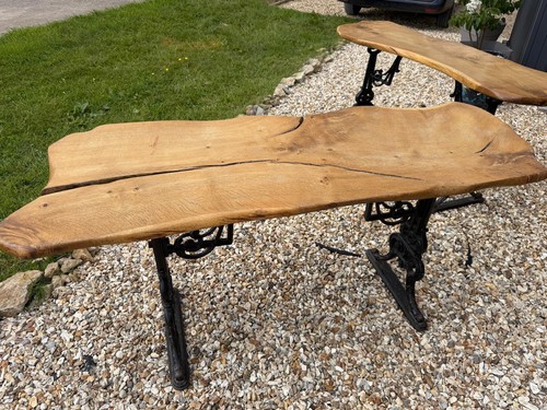 Live edge oak - oak, table