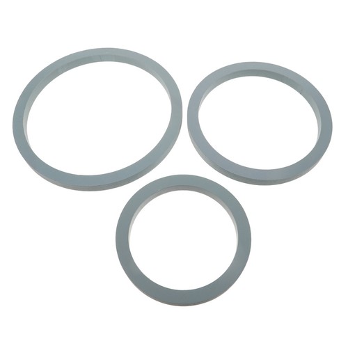 3pcs grey wooden - wooden, hoops
