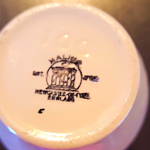Maling small lustreware - maling, vase