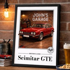 Personalised Reliant Scimitar
