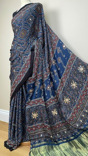 Blue exclusive modal silk - blue,
