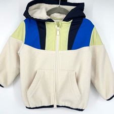 Zara Baby Boy Cream Fleece Zip