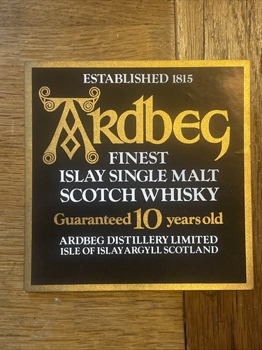 Ardbeg guaranteed year old - guaranteed,