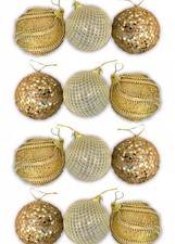 12 Luxury Assorted All Gold