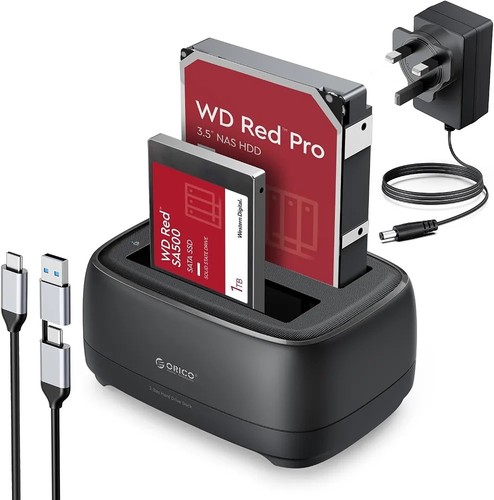 Orico dual bay hdd - dual, dock