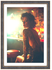 Sexy Tattooed Lady A3Print