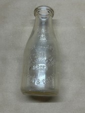 Vintage Quart Milk Bottle -