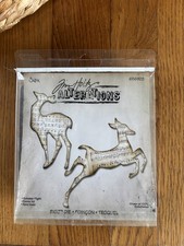 Sizzix Bigz Tim Holtz Alterations Reindeer Flight ~ Craft Die Cutter#656923