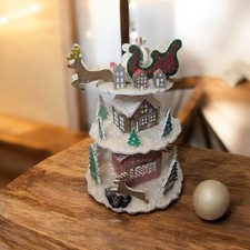 Christmas Village Scene