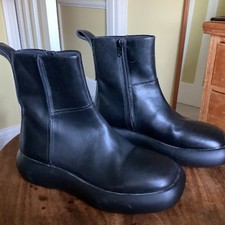Vagabond  Platform Chelsea Ankle Boots Zip 37 4