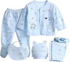 Baby Boy Clothes 0-3 Months 5pcs Baby Girl Outfits Gifts for Newborn