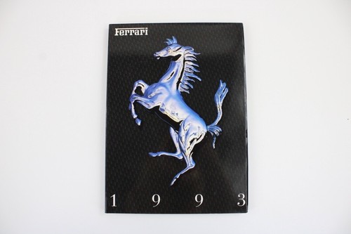 1993 ferrari yearbook annuario - 1993,