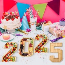 Number letter food tray - letter,