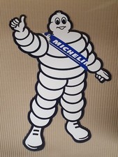 Michelin man  Large  18.6" x 24.3" shape metal sign/ Man Cave/ Garage/ Shed