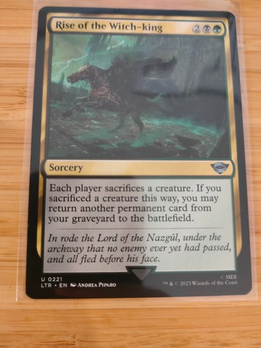 Mtg rise the witch king - rise,