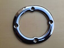 mgb gear stick chrome surround ahc187 fits 4 syncro cars 1968 -1980. ROW3-N