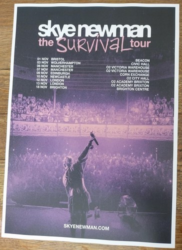 Skye newman concert poster - concert, –