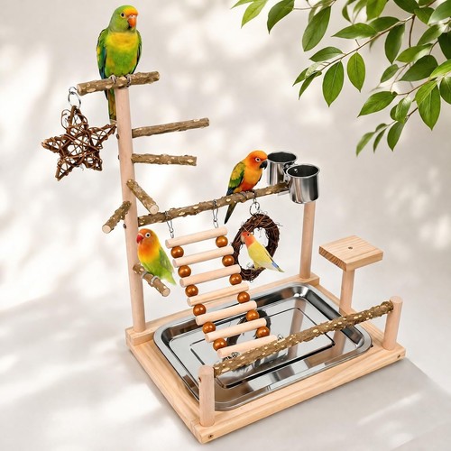 Xygobla wooden bird playground - wooden,