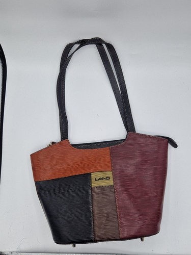 Vintage land leather shoulder - land,
