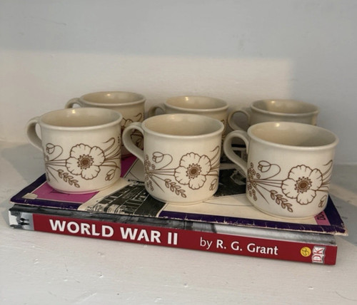 6pc vintage midcentury - midcentury, john
