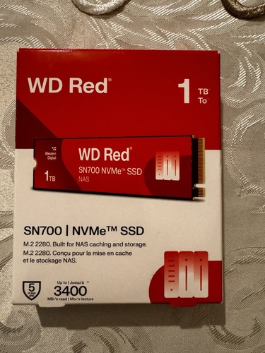 Western digital red 1tb sn700 - red,