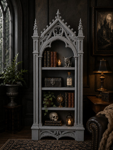 Doll house gothic display - doll,