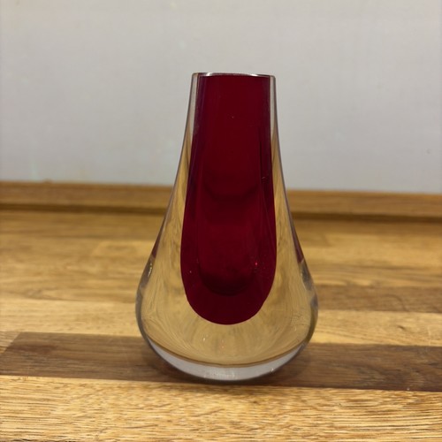 Whitefriars hambone shape ruby - whitefriars,