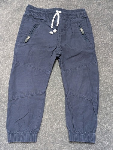 Boys navy cuffed bottom casual - navy,