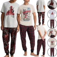 Marvel Mens Pyjamas Set