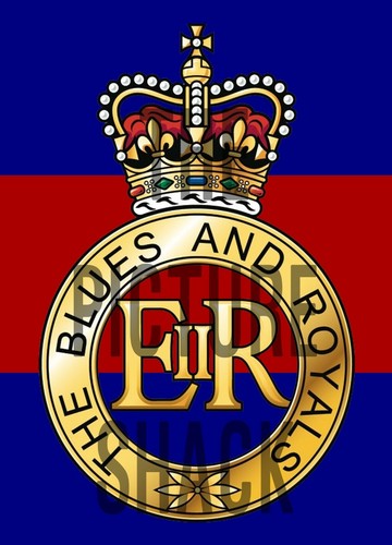 Blues royals cap badge - blues,