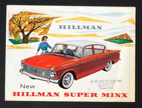 1962 hillman super minx sales - hillman,